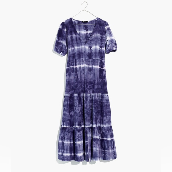 Madewell x Warm Tie-Dye Midi Dress XXS - Picture 4 of 6
